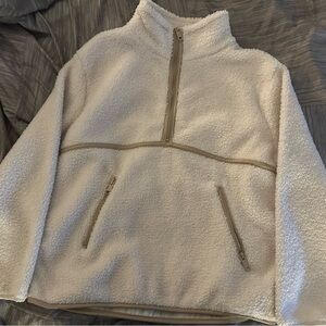 Bailey 44 Cream Sherpa Pullover